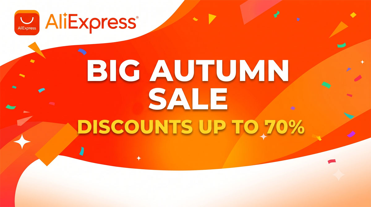 Aprofita les Rebaixes de Tardor a AliExpress